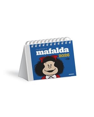 Mafalda 2026, Calendario Escritorio Azul | 9786316693198 | Quino | Librería Castillón - Comprar libros online Aragón, Barbastro