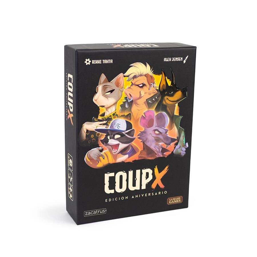 JUEGO DE MESA COUP X EDICIÓN ANIVERSARIO | 644650989966 | Librería Castillón - Comprar libros online Aragón, Barbastro