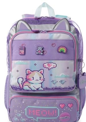 MOCHILA TOTTO ANDY CAT M MJ04ANC002-2526-5QFM | 7704682092324 | Librería Castillón - Comprar libros online Aragón, Barbastro