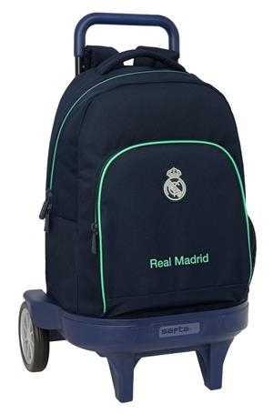 MOCHILA GRANDE C/RUEDAS COMPACT EVOL  REAL MADRID 2ª EQUIPACION | 8412688608270 | Librería Castillón - Comprar libros online Aragón, Barbastro