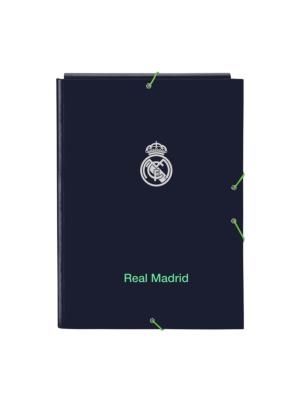 CARPETA FOLIO 3 SOLAPAS  REAL MADRID 2ª EQUIPACIÓN | 8412688607990 | Librería Castillón - Comprar libros online Aragón, Barbastro