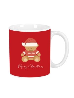TAZA GRANDE OSITO ROJO FELICES FIESTAS | 8412688609857 | Librería Castillón - Comprar libros online Aragón, Barbastro
