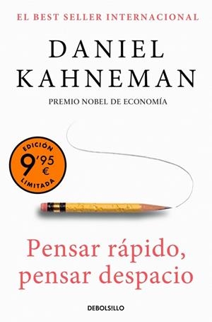Pensar rápido, pensar despacio (edición limitada) | 9788466363785 | Kahneman, Daniel | Librería Castillón - Comprar libros online Aragón, Barbastro