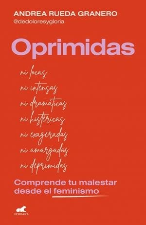 Oprimidas | 9788410467538 | Rueda (@dedoloresygloria), Andrea | Librería Castillón - Comprar libros online Aragón, Barbastro