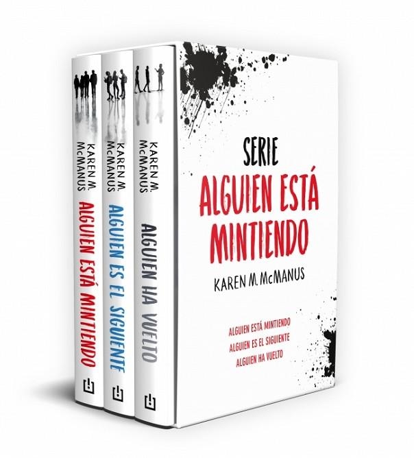 Alguien está mintiendo (edición estuche con: Alguien está mintiendo | Alguien es el siguiente | Alguien ha vuelto) | 9788466390477 | McManus, Karen M. | Librería Castillón - Comprar libros online Aragón, Barbastro