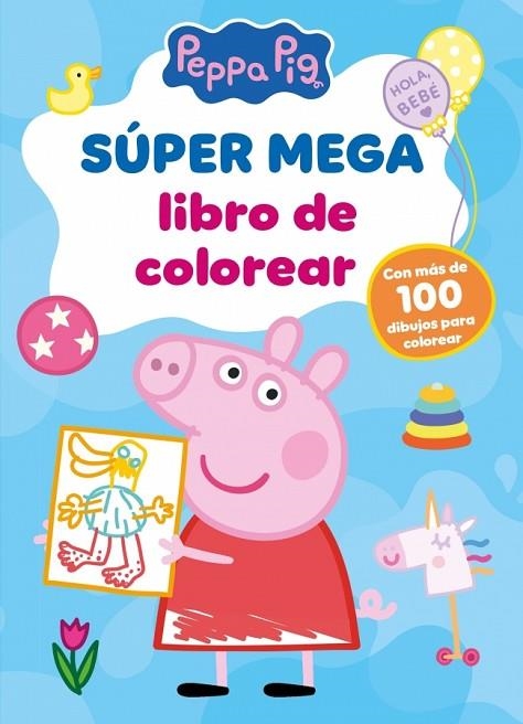 Súper mega libro de colorear (Peppa Pig. Actividades) | 9788448872519 | Hasbro | Librería Castillón - Comprar libros online Aragón, Barbastro