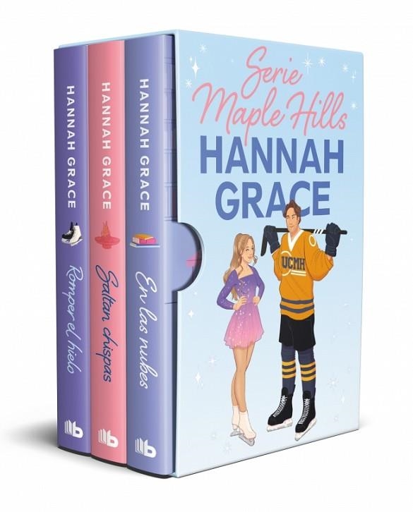 Serie Maple Hills (edición estuche con: Romper el hielo | Saltan chispas | En las nubes) (Maple Hills) | 9788410381841 | Grace, Hannah | Librería Castillón - Comprar libros online Aragón, Barbastro