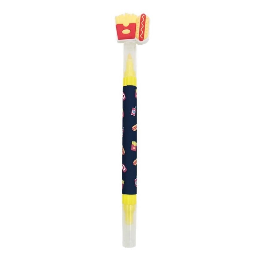 BOLIGRAFO BORRABLE MARKER YELLOW FAST FOODIE | 8435458181742 | Librería Castillón - Comprar libros online Aragón, Barbastro