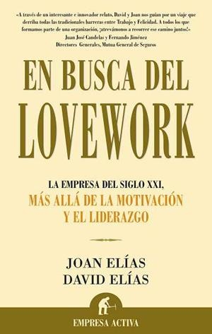 En busca del Lovework | 9788496627109 | Elías Monclús, David | Librería Castillón - Comprar libros online Aragón, Barbastro
