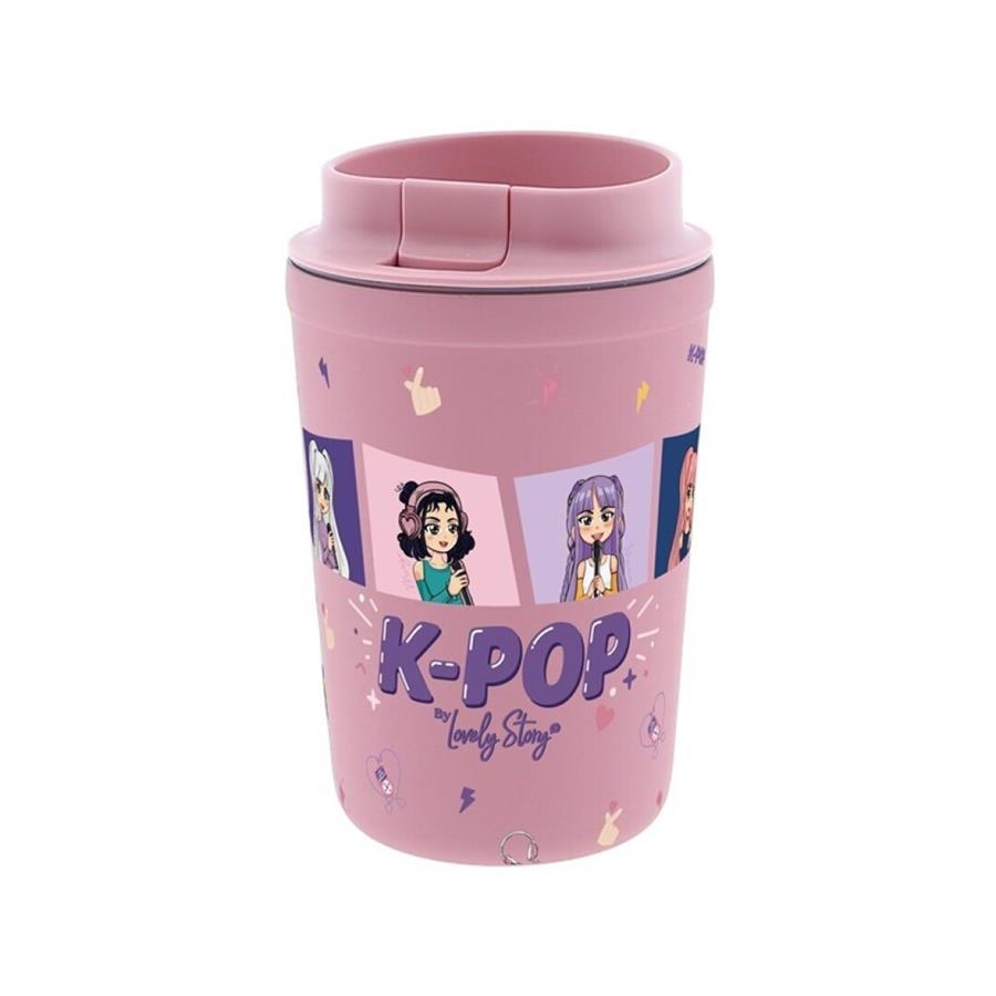 VASO TÉRMICO  350ML - MAKEUP K POP | 8435458198375 | Librería Castillón - Comprar libros online Aragón, Barbastro