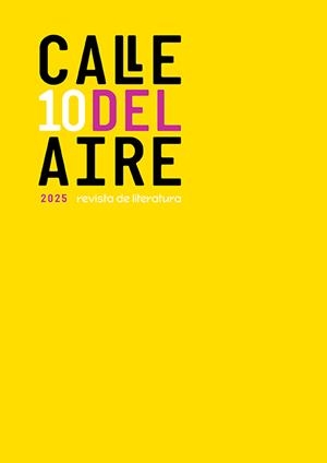 Calle del Aire. Revista de literatura, 10 | 9791387939519 | AA.VV. | Librería Castillón - Comprar libros online Aragón, Barbastro