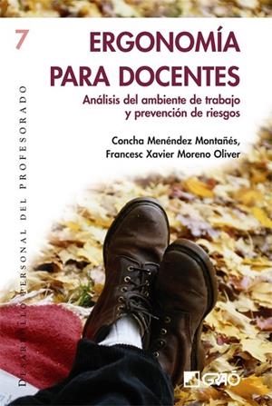 ERGONOMIA PARA DOCENTES | 9788478274550 | MENENDEZ MONTAÑES, CONCHA; MORENO OLIVER, FRANCESC | Librería Castillón - Comprar libros online Aragón, Barbastro