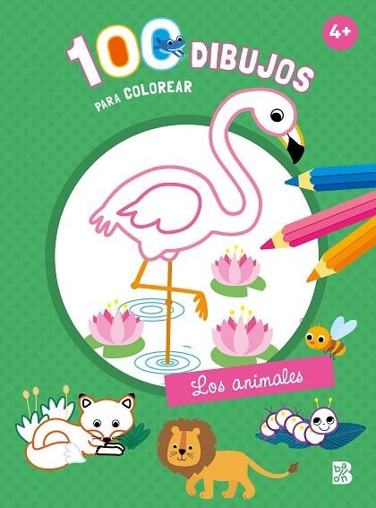 100 DIBUJOS PARA COLOREAR - LOS ANIMALES | 9789403243672 | BALLON | Librería Castillón - Comprar libros online Aragón, Barbastro