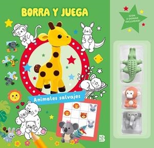Borra Y Juega - Animales Salvajes | 9789403243917 | Ballon | Librería Castillón - Comprar libros online Aragón, Barbastro