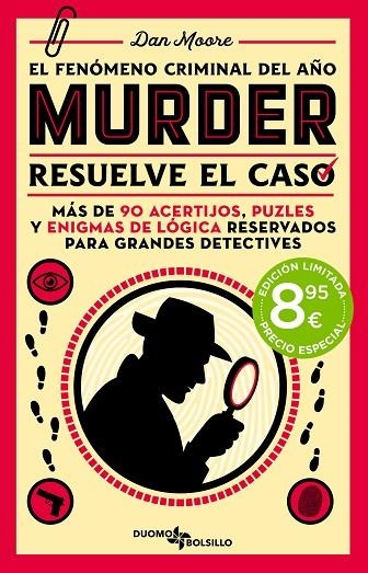 Murder. Resuelve el caso | 9791387574703 | Moore, Dan | Librería Castillón - Comprar libros online Aragón, Barbastro