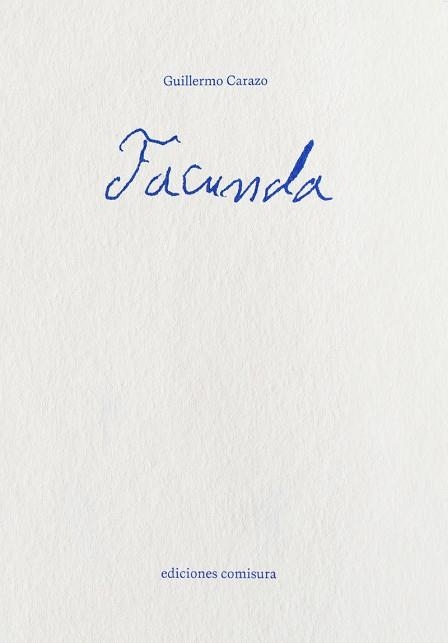 Facunda | 9788409738885 | Carazo, Guillermo | Librería Castillón - Comprar libros online Aragón, Barbastro