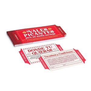 LEGAMI VALES PICANTES PARA MI MEDIA NARANJA | 8053610783155 | SAN VALENTÍN | Librería Castillón - Comprar libros online Aragón, Barbastro