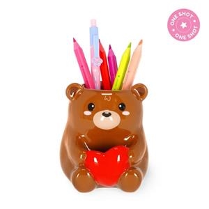 LEGAMI CUBILETE CERÁMICA TEDDY BEAR SAN VALENTÍN | 8052694112448 | SAN VALENTÍN | Librería Castillón - Comprar libros online Aragón, Barbastro