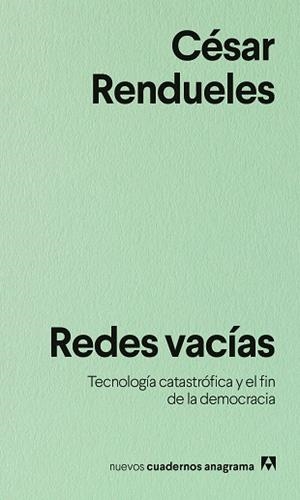 Redes vacías | 9788433948991 | Rendueles, César | Librería Castillón - Comprar libros online Aragón, Barbastro