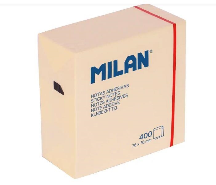 BLOC 400 NOTAS ADHESIVAS MILAN 76 x 76 mm | 8411574115663 | Librería Castillón - Comprar libros online Aragón, Barbastro