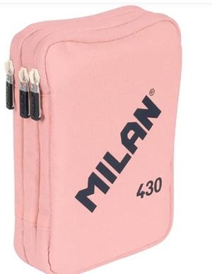 PLUMIER 3 PISOS CON CONTENIDO MILAN 430 SINCE 1918 ROSA | 8411574114987 | Librería Castillón - Comprar libros online Aragón, Barbastro