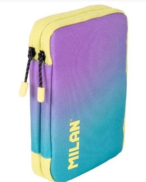 PLUMIER 2 PISOS CON CONTENIDO MILAN SUNSET VERDE | 8411574116950 | Librería Castillón - Comprar libros online Aragón, Barbastro