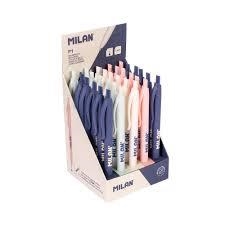 BOLIGRAFO  MILAN P1 TINTA  AZUL 1918 | 8411574106500 | Librería Castillón - Comprar libros online Aragón, Barbastro