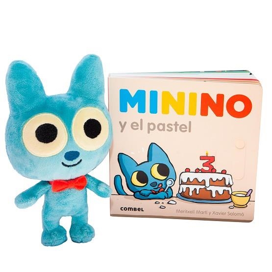 pack Minino y el pastel + peluche | 9788411583558 | Martí Orriols, Meritxell | Librería Castillón - Comprar libros online Aragón, Barbastro