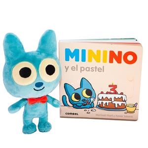 pack Minino y el pastel + peluche | 9788411583558 | Martí Orriols, Meritxell | Librería Castillón - Comprar libros online Aragón, Barbastro