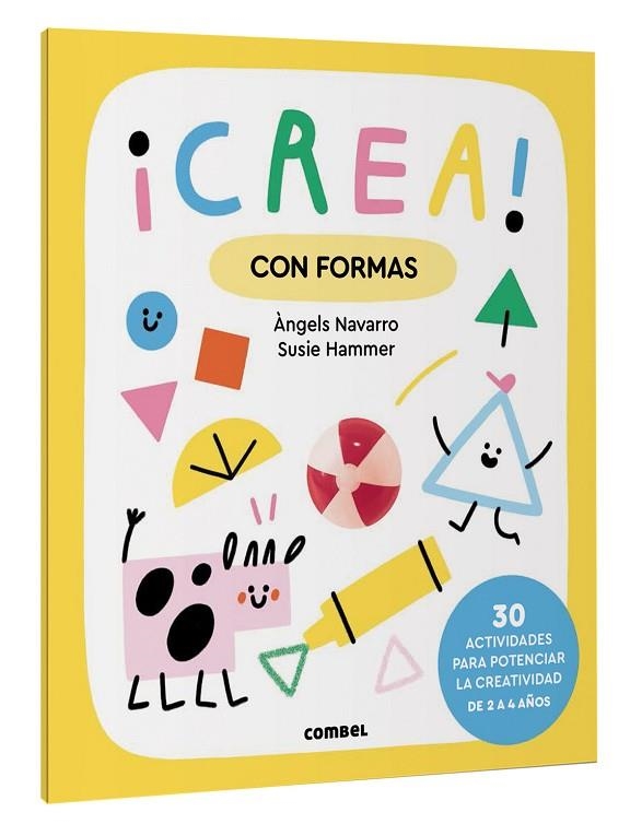 ¡Crea! Con formas | 9788411581042 | Navarro Simon, Àngels | Librería Castillón - Comprar libros online Aragón, Barbastro