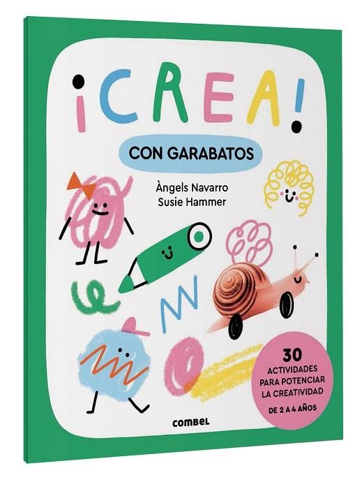 ¡Crea! Con garabatos | 9788411581066 | Navarro Simon, Àngels | Librería Castillón - Comprar libros online Aragón, Barbastro