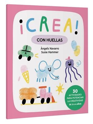 ¡Crea! Con huellas | 9788411581080 | Navarro Simon, Àngels | Librería Castillón - Comprar libros online Aragón, Barbastro