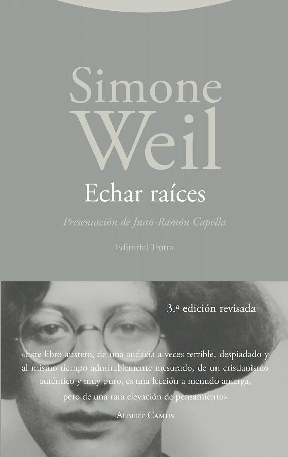 Echar raíces | 9788413643571 | Weil, Simone | Librería Castillón - Comprar libros online Aragón, Barbastro