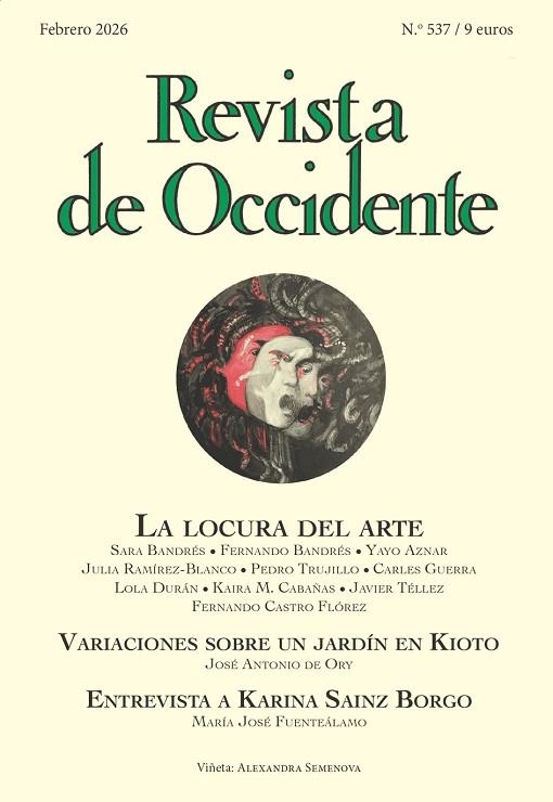 Revista de Occidente 537: La locura del arte | 9788409821914 | Librería Castillón - Comprar libros online Aragón, Barbastro