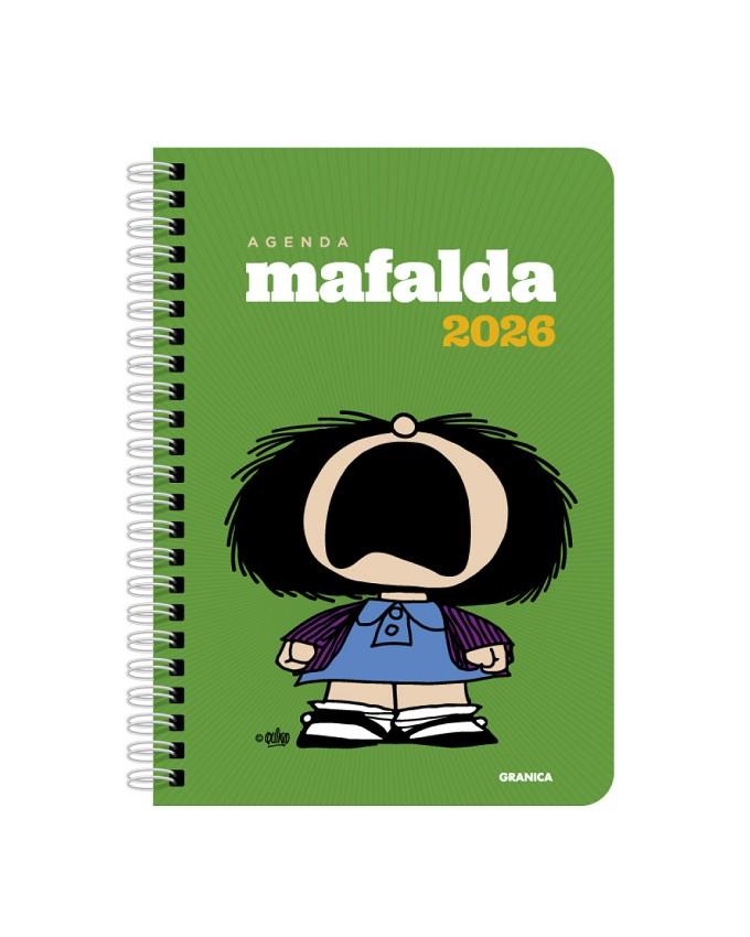 Mafalda 2026, Anillada Protesta Verde | 9786316693143 | Quino | Librería Castillón - Comprar libros online Aragón, Barbastro