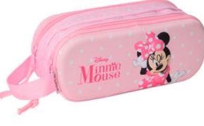 PORTATODO DOBLE MINNIE MOUSE 3D | 8412688596348 | Librería Castillón - Comprar libros online Aragón, Barbastro