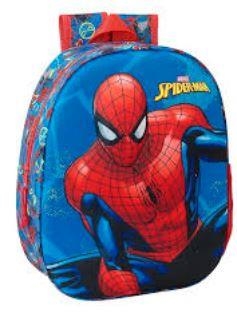 MOCHILA INFANTIL 3D SPIDER-MAN | 8412688596485 | Librería Castillón - Comprar libros online Aragón, Barbastro