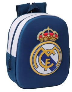 MOCHILA INFANTIL 3D REAL MADRID | 8412688596805 | Librería Castillón - Comprar libros online Aragón, Barbastro