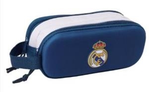 PORTATODO DOBLE REAL MADRID 3D | 8412688596812 | Librería Castillón - Comprar libros online Aragón, Barbastro