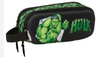 PORTATODO DOBLE HULK 3D | 8412688564668 | Librería Castillón - Comprar libros online Aragón, Barbastro