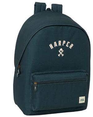 MOCHILA DOBLE PARA PORTATIL 15.6 + USB HARPER | 8412688587544 | Librería Castillón - Comprar libros online Aragón, Barbastro