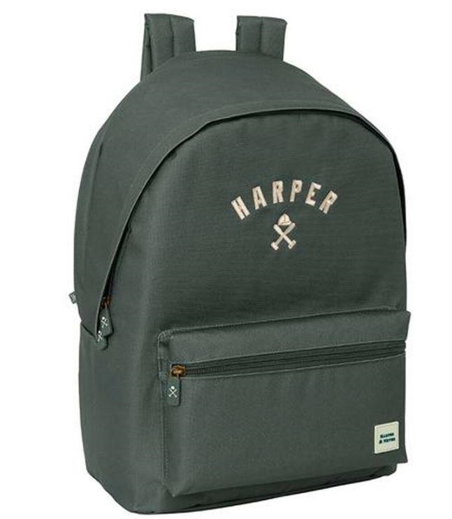 MOCHILA DOBLE PARA PORTATIL 15.6 + USB HARPER | 8412688587766 | Librería Castillón - Comprar libros online Aragón, Barbastro