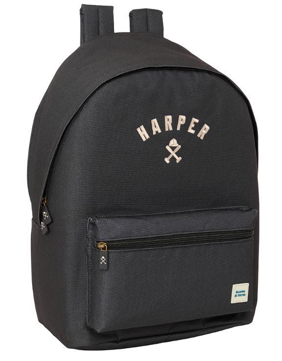 MOCHILA DOBLE PARA PORTATIL 15.6 + USB HARPER | 8412688587773 | Librería Castillón - Comprar libros online Aragón, Barbastro