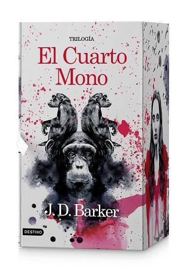 Cofre Trilogía El Cuarto Mono | 9788423369652 | Barker, J.D. | Librería Castillón - Comprar libros online Aragón, Barbastro