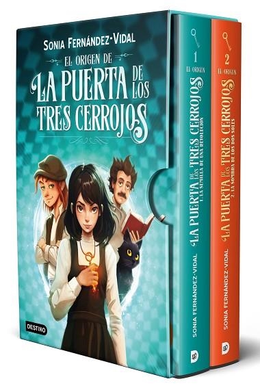 Estuche El Origen de la puerta de los tres cerrojos | 9788408317043 | Fernández-Vidal, Sónia | Librería Castillón - Comprar libros online Aragón, Barbastro