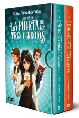 Estuche El Origen de la puerta de los tres cerrojos | 9788408317043 | Fernández-Vidal, Sónia | Librería Castillón - Comprar libros online Aragón, Barbastro