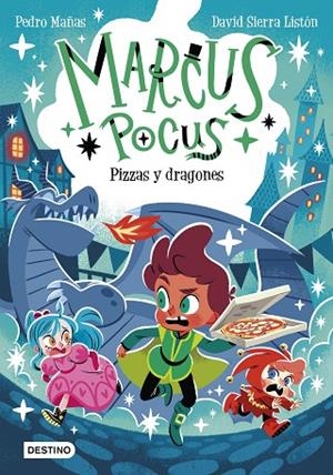 Marcus Pocus 8. Pizzas y dragones | 9788408318378 | Pedro Mañas | Librería Castillón - Comprar libros online Aragón, Barbastro