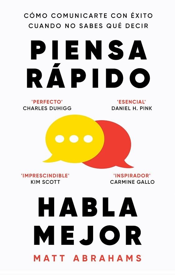 Piensa rápido, habla mejor | 9788411004923 | Abrahams, Matt | Librería Castillón - Comprar libros online Aragón, Barbastro