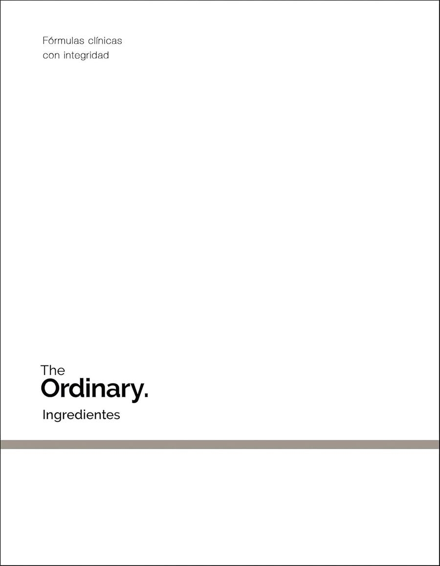 Ingredientes | 9788448047368 | The Ordinary | Librería Castillón - Comprar libros online Aragón, Barbastro