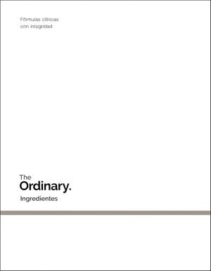 Ingredientes | 9788448047368 | The Ordinary | Librería Castillón - Comprar libros online Aragón, Barbastro